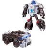 imageTransformers CYBERWORLD Optimus Primal Cyber Changers 4Inch Action Figure Quick Change to Truck Mode Robot Toys for Boys and Girls 6 and Up