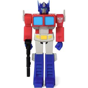imageSuper7 Transformers Optimus Prime 375 in Reaction Figure