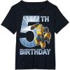 imageTransformers Bumblebee 5th Birthday Vintage TShirt SmallBlack