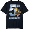 imageTransformers Bumblebee 5th Birthday Vintage TShirt SmallBlack