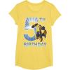imageTransformers Bumblebee 5th Birthday Vintage TShirt SmallLemon Yellow