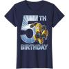 imageTransformers Bumblebee 5th Birthday Vintage TShirt SmallNavy Blue