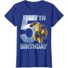 imageTransformers Bumblebee 5th Birthday Vintage TShirt SmallRoyal Blue