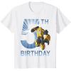 imageTransformers Bumblebee 5th Birthday Vintage TShirt SmallWhite