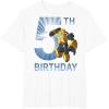 imageTransformers Bumblebee 5th Birthday Vintage TShirt SmallWhite