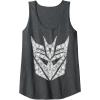 imageTransformers Decepticons Detailed Logo Tank TopDark Heather Grey