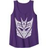 imageTransformers Decepticons Detailed Logo Tank TopPurple