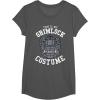 imageTransformers Halloween This is My Grimlock Costume TShirtAsphalt Grey