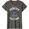 imageTransformers Halloween This is My Grimlock Costume TShirtAsphalt Grey