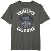 imageTransformers Halloween This is My Grimlock Costume TShirtAsphalt Grey