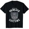 imageTransformers Halloween This is My Grimlock Costume TShirtBlack