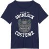 imageTransformers Halloween This is My Grimlock Costume TShirtNavy Blue