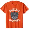 imageTransformers Halloween This is My Grimlock Costume TShirtOrange
