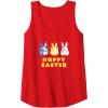 imageTransformers Hoppy Easter Group Bunny Line Up Tank TopRed