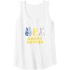 imageTransformers Hoppy Easter Group Bunny Line Up Tank TopWhite