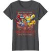 imageTransformers Rock N Roll Out Tour Heavy Metal Poster TShirtDark Heather Grey