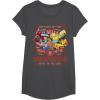 imageTransformers Rock N Roll Out Tour Heavy Metal Poster TShirtDark Heather Grey