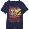imageTransformers Rock N Roll Out Tour Heavy Metal Poster TShirtNavy Blue