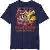 imageTransformers Rock N Roll Out Tour Heavy Metal Poster TShirtNavy Blue