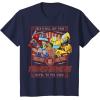 imageTransformers Rock N Roll Out Tour Heavy Metal Poster TShirtNavy Blue