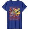 imageTransformers Rock N Roll Out Tour Heavy Metal Poster TShirtRoyal Blue