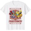 imageTransformers Rock N Roll Out Tour Heavy Metal Poster TShirtWhite
