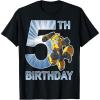 imageTransformers Bumblebee 5th Birthday Vintage TShirt SmallBlack