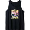 imageTransformers Bumblebee Surfing Lifes A Beach Portrait Tank TopBlack