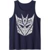 imageTransformers Decepticons Detailed Logo Tank TopNavy Blue
