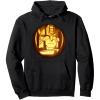 imageTransformers Halloween Bumblebee Pumpkin Pullover HoodieBlack