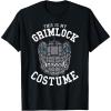 imageTransformers Halloween This is My Grimlock Costume TShirtBlack