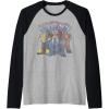 imageTransformers Retro Distressed Kanji Autobots Group Poster Raglan Baseball TeeBlackAthletic Heather