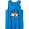 imageTransformers Soundwave Big Face Tank TopSapphire Blue
