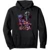 imageTransformers War For Cybertron Decepticon Panels Pullover HoodieBlack
