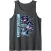 imageTransformers War For Cybertron Hexagon Portraits Tank TopDark Heather Grey