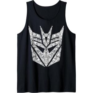 imageTransformers Decepticons Detailed Logo Tank TopBlack