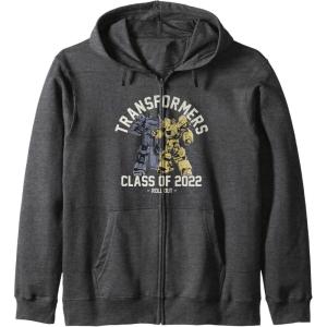 imageTransformers Graduation Class Of 2022 Roll Out Zip HoodieDark Heather Grey