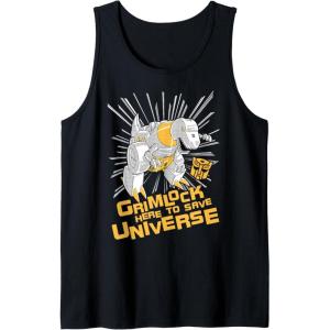 imageTransformers Grimlock Here To Save Universe Retro Vintage Tank TopBlack