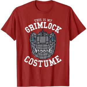 imageTransformers Halloween This is My Grimlock Costume TShirtCranberry Red