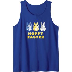 imageTransformers Hoppy Easter Group Bunny Line Up Tank TopRoyal Blue