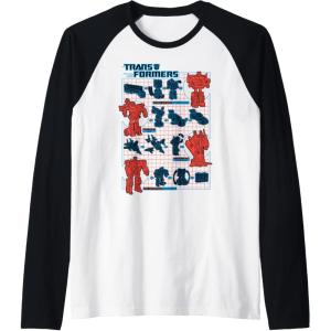 imageTransformers How To Transform Schematic Raglan Baseball TeeBlackWhite