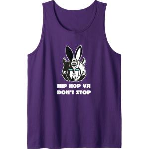 imageTransformers Optimus Prime Bunny Ears Easter Hip Hop Tank TopPurple