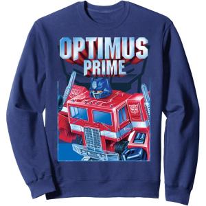 imageTransformers Optimus Prime Portrait SweatshirtNavy Blue