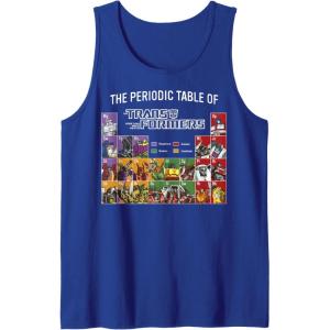 imageTransformers Retro Autobots Periodic Table Of Transformers Tank TopRoyal Blue