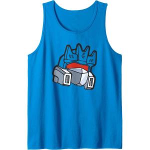 imageTransformers Soundwave Big Face Tank TopSapphire Blue