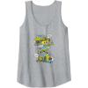 imageTransformers Bumblebee Action Comic Strip Tank TopHeather Grey