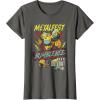 imageTransformers Bumblebee Vintage Metalfest Rock N Roll Tour TShirtAsphalt Grey