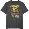 imageTransformers Bumblebee Vintage Metalfest Rock N Roll Tour TShirtDark Heather Grey