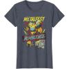 imageTransformers Bumblebee Vintage Metalfest Rock N Roll Tour TShirtHeather Blue