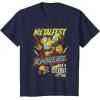 imageTransformers Bumblebee Vintage Metalfest Rock N Roll Tour TShirtNavy Blue